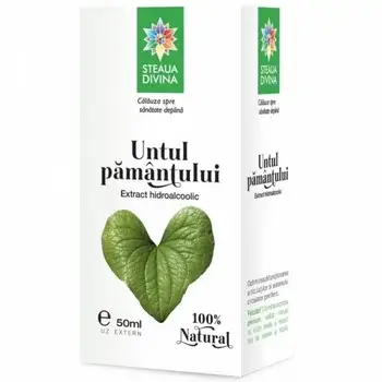 Tinctură Untul pământului, 50ml, Steaua Divina