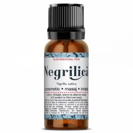 Ulei esențial de Negrilică, 10ml, Steaua Divina