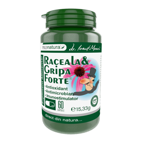6420488011956 Răceală și gripă Forte, 60 capsule, Pro Natura