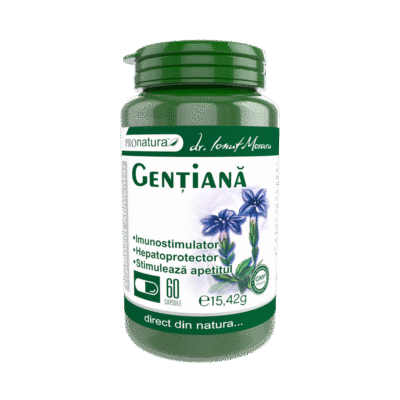 6420488015954 Gențiană, 60 capsule, Pro Natura