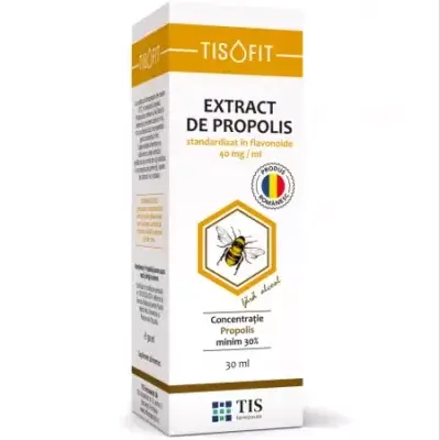 Extract de Propolis Tisofit, 30 ml, Tis Farmaceutic
