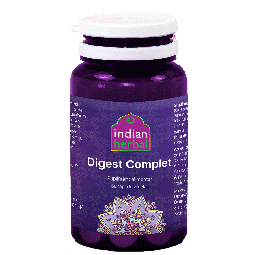 6422289002058 Digest complet, 60cps, Indian Herbal