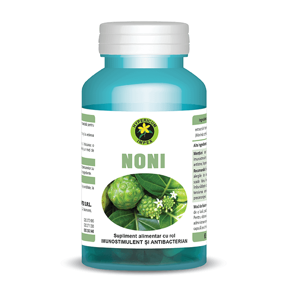 Noni, 60 capsule, Hypericum