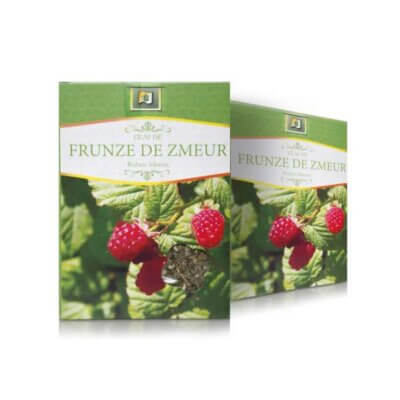 Ceai de Zmeur Frunze, 50g, Stef Mar