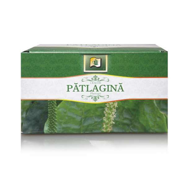 Ceai de Pătlagină, 20 plicuri, Stef Mar