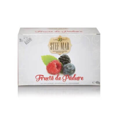 Ceai Fructe de Pădure Premium, 20 plicuri, StefMar