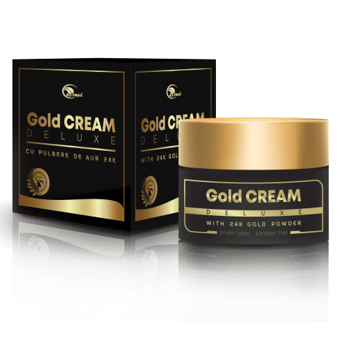 Cremă antirid cu extract de aur Gold Deluxe, 50 ml, Ayurmed