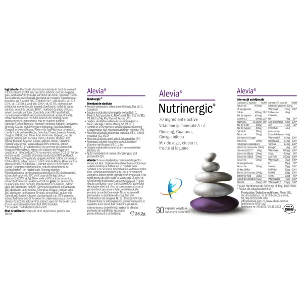 6423602017513-1 Nutrinergic, 30 capsule, Alevia
