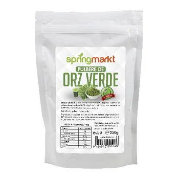 Pulbere din orz verde, 250g, SpringmarktPulbere din orz verde, 250g, Springmarkt