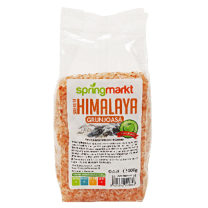 Sare roz de Himalaya grunjoasă, 500 g, Springmarkt