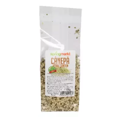 Semințe de cânepă decorticată, 100 g, Springmarkt