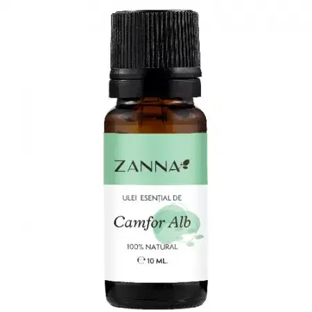 Ulei esențial de camfor alb, 10 ml, Zanna