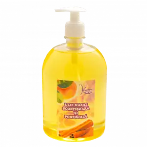 Ulei pentru masaj cu Scorțișoară și Portocală, 1L, Kosmo Line