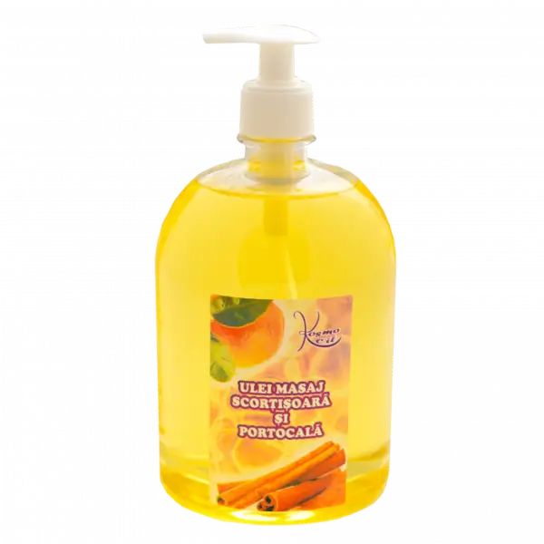 Ulei pentru masaj cu Scorțișoară și Portocală, 1L, Kosmo Line