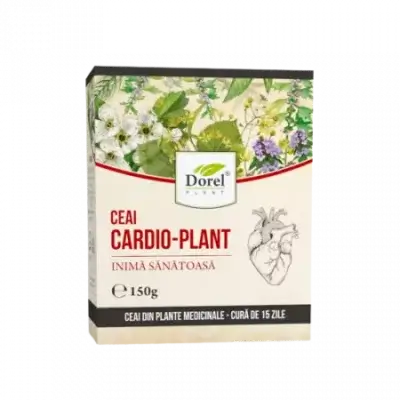 Ceai Cardio-Plant Inima Sănătoasă, 150g, Dorel Plant