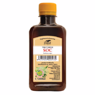 Tinctură de Soc, 200 ml, Dorel Plant