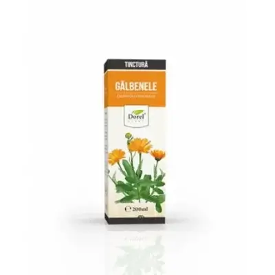 Tinctură de Gălbenele, 200 ml, Dorel Plant
