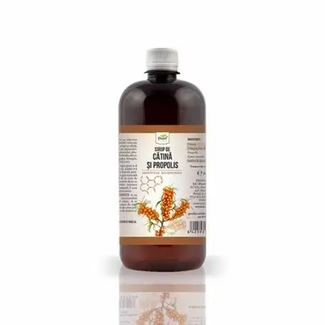 Sirop de Cătină și Propolis, 500 ml, Dorel Plant