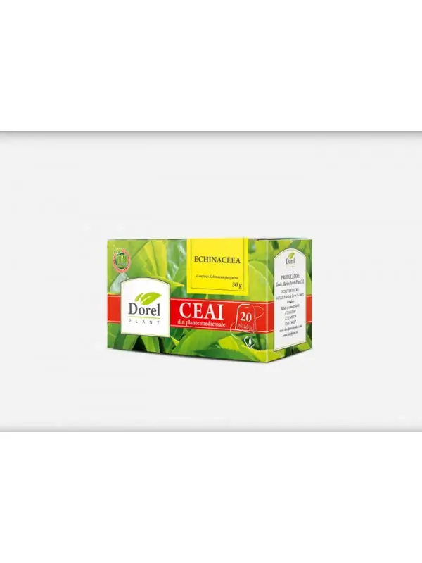 Ceai de Echinaceea, 20 plicuri, Dorel Plant