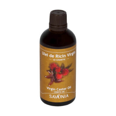 Ulei de Ricin Virgin, Uz Cosmetic, 100 ml, Savonia