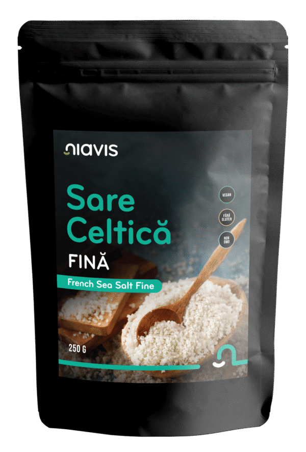Sare fină celtică, 250 g, Niavis