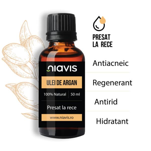Ulei de Argan, 50ml, Niavis