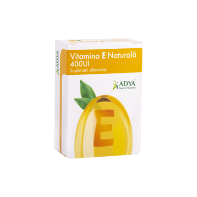 Vitamina E 400UI, 30 capsule, Adya Green Pharma