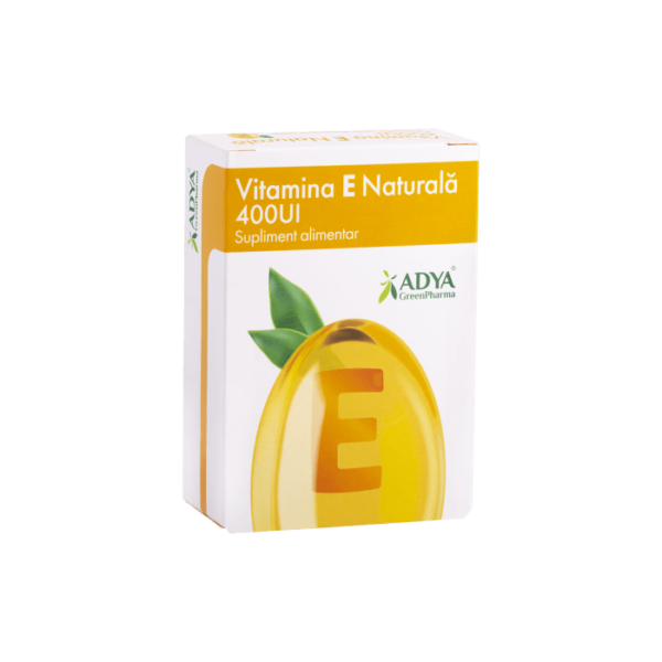 Vitamina E 400UI, 30 capsule, Adya Green Pharma