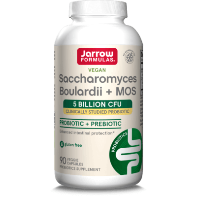 Saccharomyces Boulardii Mos Jarrow Formule, 90 capsule vegetale, Secom