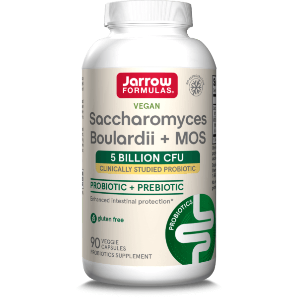 Saccharomyces Boulardii Mos Jarrow Formule, 90 capsule vegetale, Secom