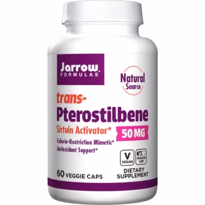 Trans - Pterostilbene 50mg Jarrow Formulas, 60 capsule, Secom