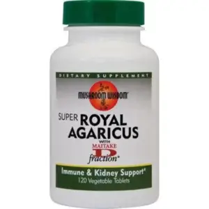Super Royal Agaricus Mushroom Wisdom, 120 tablete, Secom