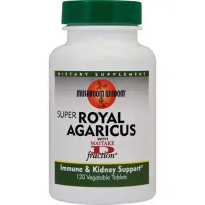 Super Royal Agaricus Mushroom Wisdom, 120 tablete, Secom