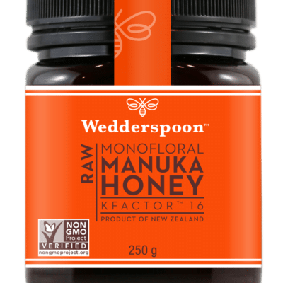 Miere de Manuka KFactor 16 RAW, 250g, Wedderspoon
