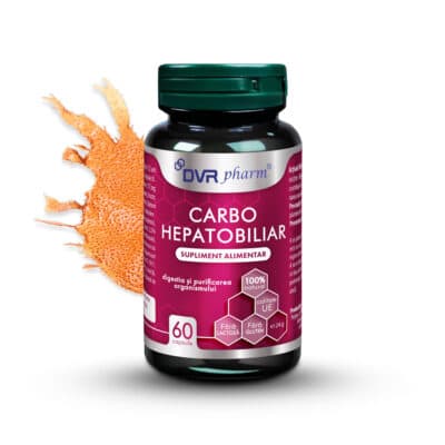 Carbo Hepato Biliar, 60 capsule, Dvr Pharm Carbo Hepato Biliar, 60 capsule, Dvr Pharm