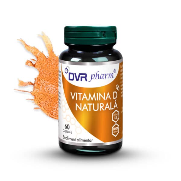 VITAMINA D NATURALĂ – 60 capsule, DVR Pharm