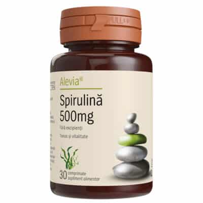 Spirulină 500mg, 30 comprimate, Alevia