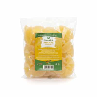 Ananas confiat, 100 g, Sanovita