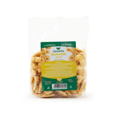 Chips de banane, 150 g, Sanovita