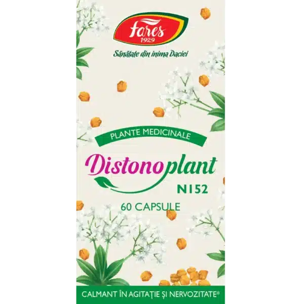 Distonoplant N152, 60 capsule, Fares Distonoplant N152, 60 capsule, Fares – imagine 5
