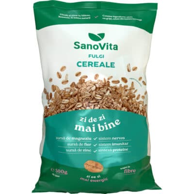Fulgi de cereale, 500 g, Sanovita