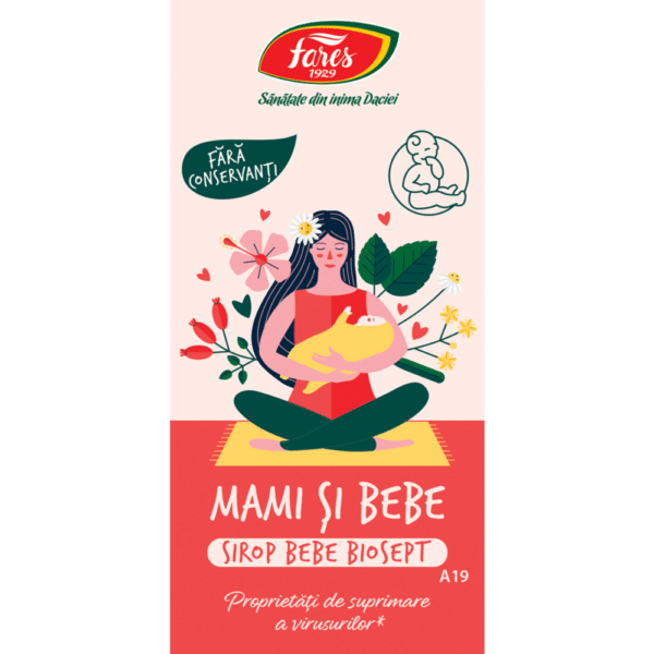 Bebe Biosept A19, sirop cu fructoză pentru sugari și copii mici, 100 ml, Fares – imagine 5