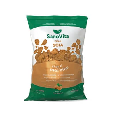 Felii texturate din soia, 300 g, Sanovita
