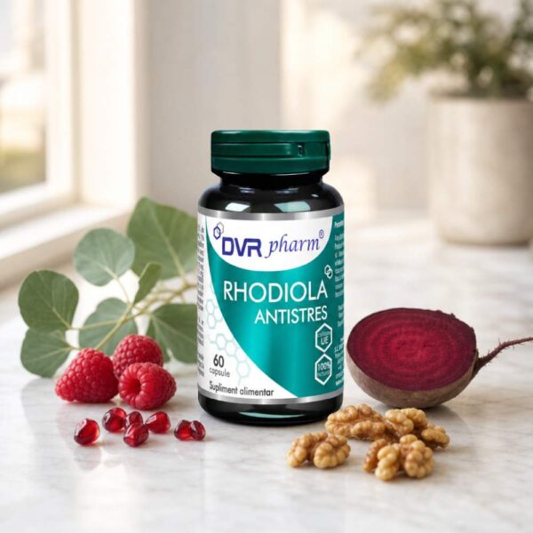 RHODIOLA ANTISTRES – 60 capsule, DVR Pharm