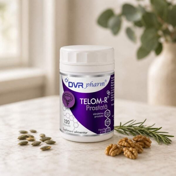 TELOM-R PROSTATĂ – 120 capsule, DVR Pharm 2 TELOM-R PROSTATĂ – 120 capsule, DVR Pharm