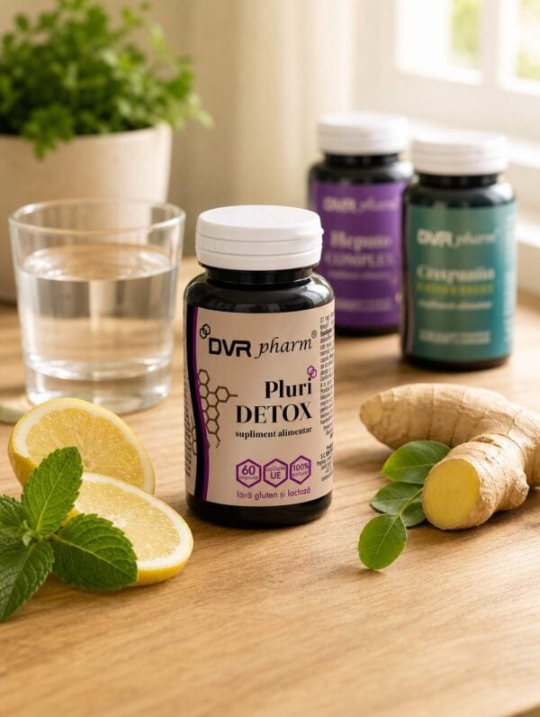 Pluri Detox, 60 capsule, DVR Pharm 3 Pluri Detox, 60 capsule, DVR Pharm