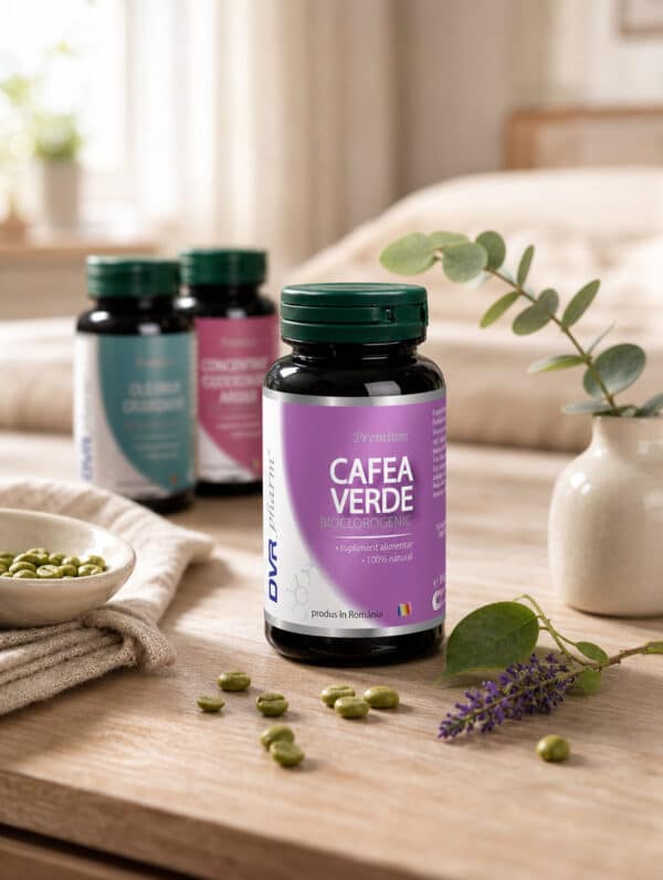 Cafea verde, 60 capsule, DVR Pharm