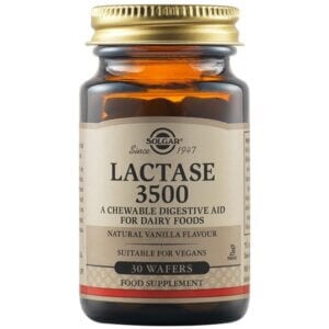 Lactază 3500, 30 tablete masticabile, Solgar