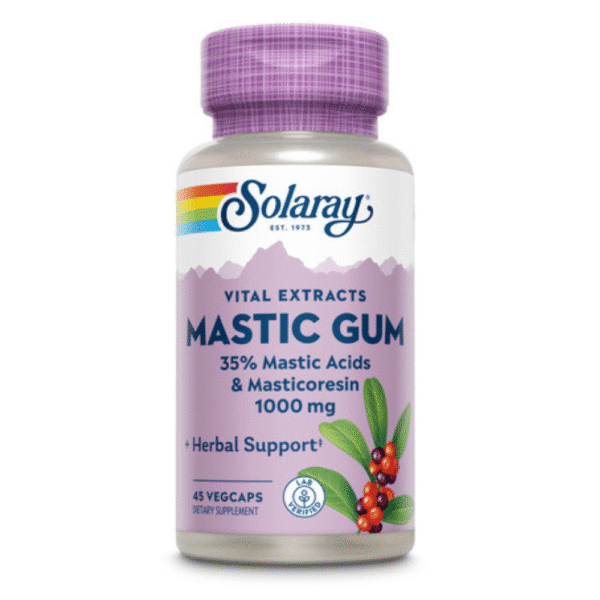 Mastic Gum, 45 capsule, Solaray, Secom
