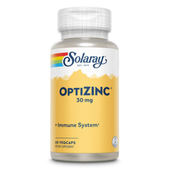 Optizinc, 30 mg, 60 capsule, Solaray, Secom